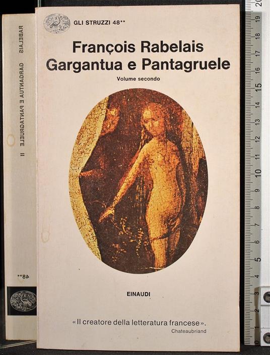 Gargatua e Pentagruele Vol 2 - François Rabelais - copertina