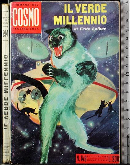 Il verde millennio - Fritz Leiber - copertina