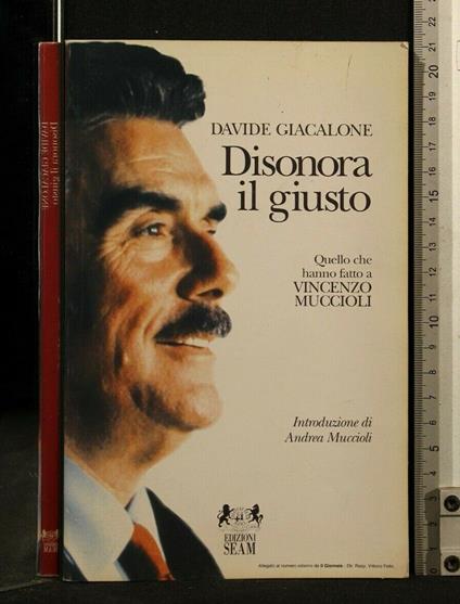 Disonora Il Giusto - Davide Giacalone - copertina