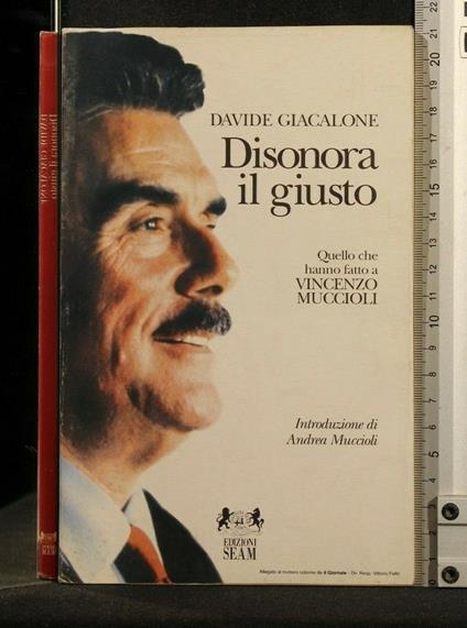 Disonora Il Giusto - Davide Giacalone - copertina