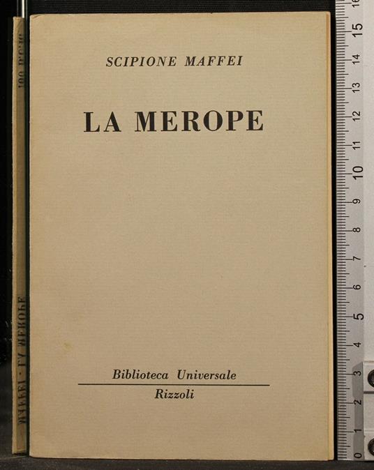 La Merope - Maffei - copertina