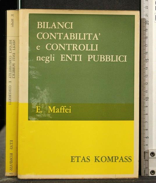 Bilanci Contabilità e Controlli Negli Enti Pubblici - Maffei - copertina