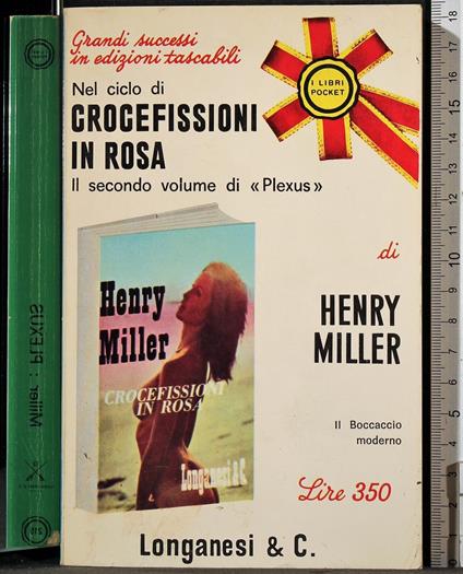 Crocefissioni in rosa - Miller - copertina