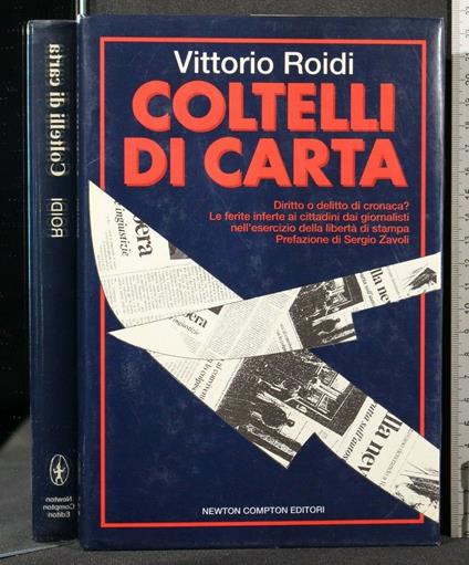 Coltelli di Carta - Vittorio Roidi - copertina