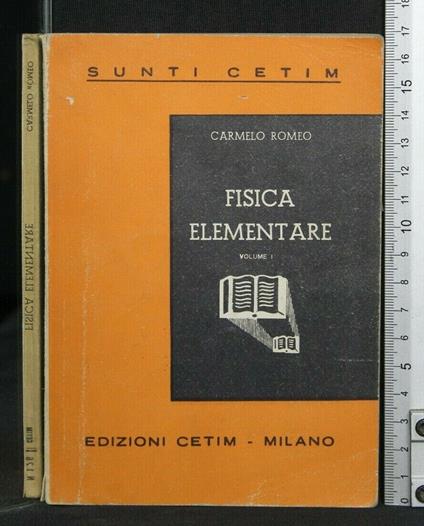 Fisica Elementare - Carmelo Romeo - copertina