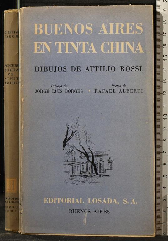 Buenos aires en tinta china - Attilio Rossi - copertina