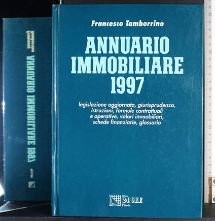 Annuario immobiliare 1997 - Francesco Tamborrino - copertina
