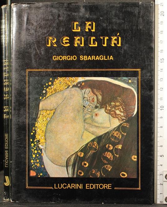 La realtà - Giorgio Sbaraglia - copertina