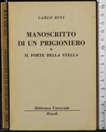 Manoscritto di un prigioniero e il forte della stella