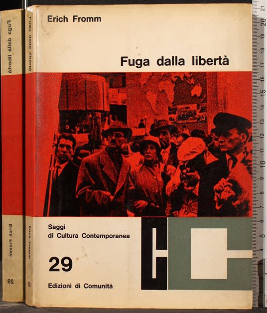 Fuga Dalla Libertà - Erich Fromm - copertina