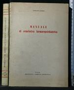 Manuale di Semeiotica Farmacopsichiatrica