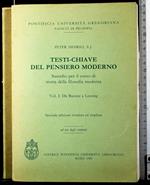 Testi-Chiave del pensiero moderno Vol 1