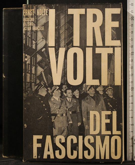 I Tre Volti Del Fascismo - Ernst Nolte - copertina