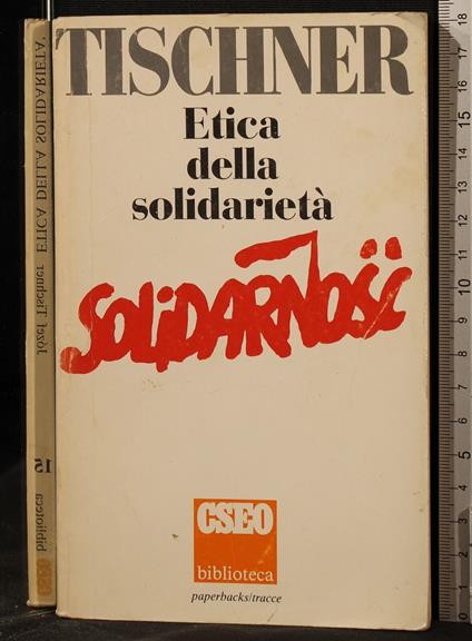 Etica della solidarietà - Jozef Tischner - copertina