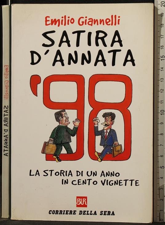 Satira D'Annata - Emilio Giannelli - copertina