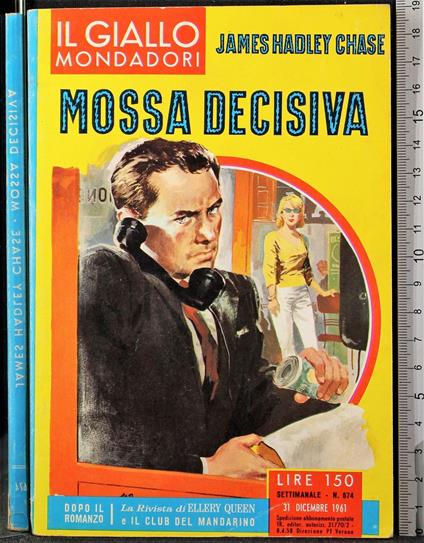 Mossa personale - James H. Chase - copertina