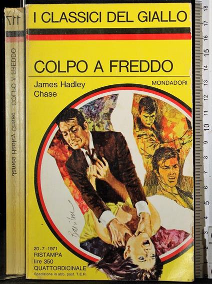 Colpo a freddo - James H. Chase - copertina