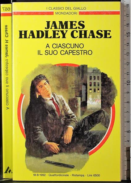 A ciascuno il suo capestro - James H. Chase - copertina