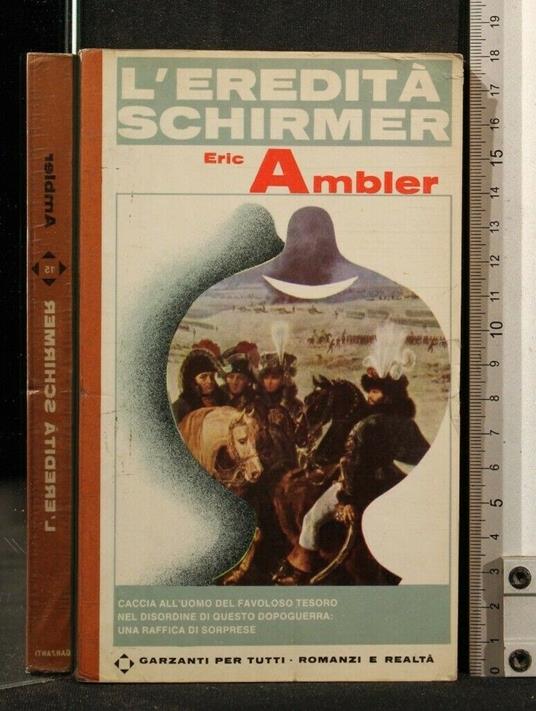 L' Eredità Schirmer - Eric Ambler - copertina