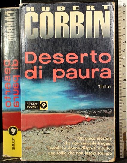 Deserto di paura - Hubert Corbin - copertina