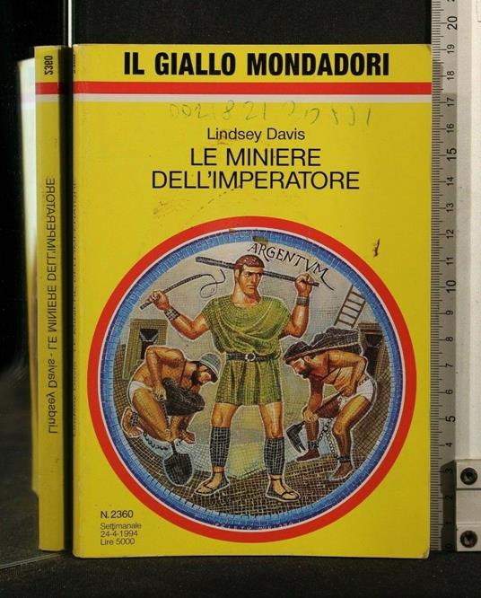 Le Miniere Dell'Imperatore - Lindsey Davis - copertina