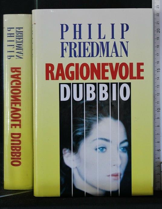 Ragionevole Dubbio - Philip Friedman - copertina