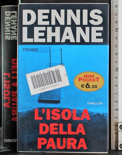 Lìisola della paura - Dennis Lehane - copertina
