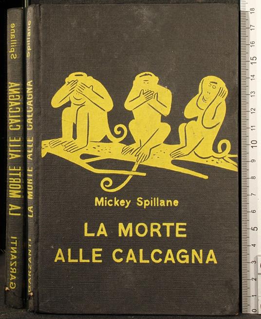 La morte alle calcagna - Mickey Spillane - copertina