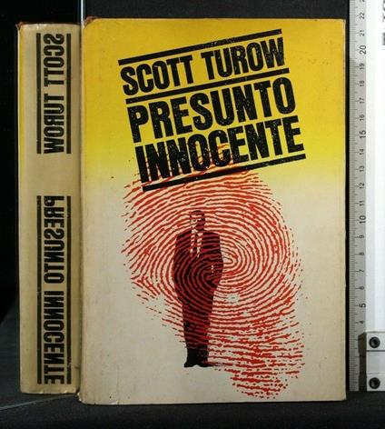 Presunto Innocente - Scott Turow - copertina