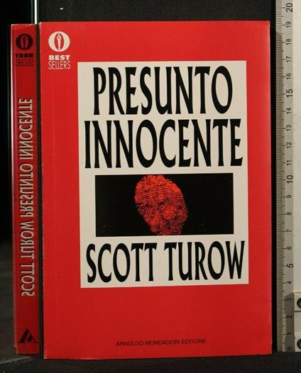 Presunto Innocente - Scott Turow - copertina