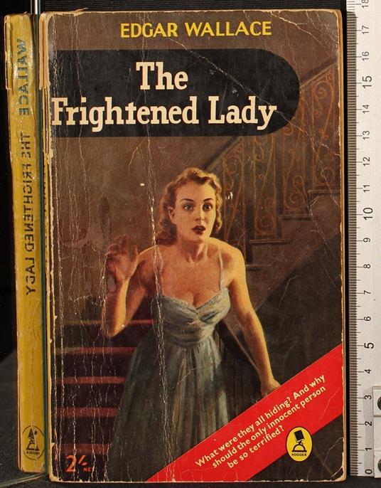 The frightened lady - Edgar Wallace - copertina
