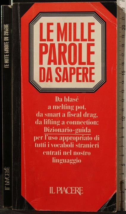 Dizionario-Guida. Le Mille Parole da Sapere - Auretta Monesi - copertina