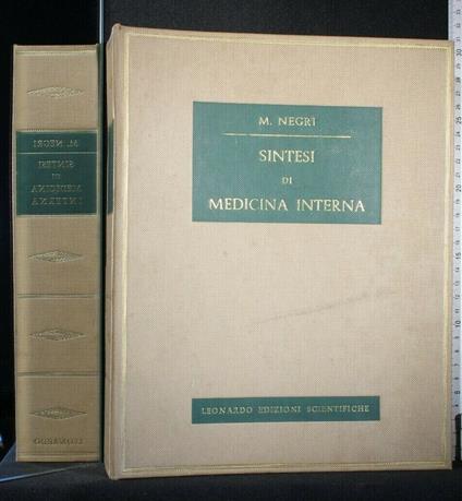 Sintesi di Medicina Interna - Marcello Negri - copertina