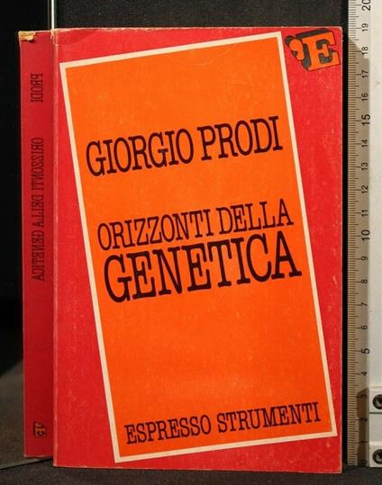 Orizzonti Della Genetica - Giorgio Prodi - copertina