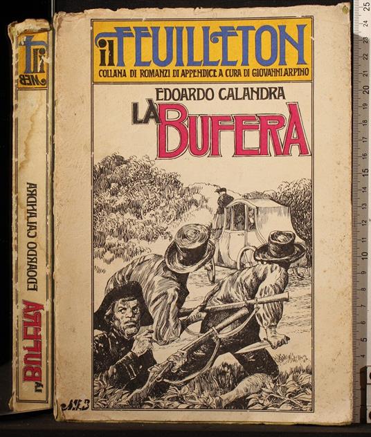 La bufera - Edoardo Calandra - copertina