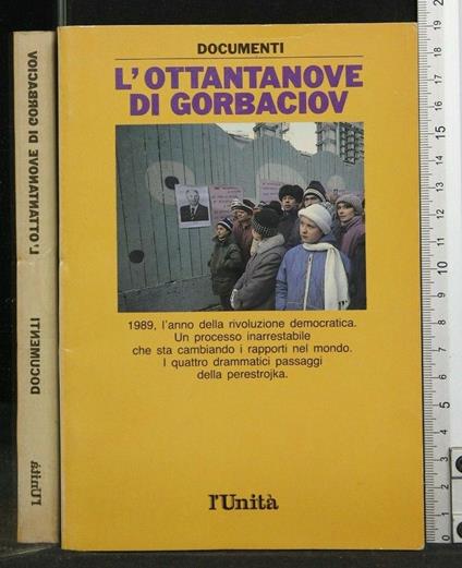 L' Ottantanove di Gorbaciov - Adriano Guerra - copertina