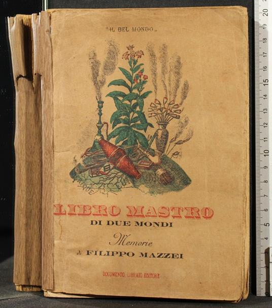 Libro Mastro di Due - Filippo Mazzei - copertina