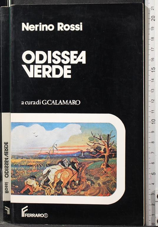 Odissea verde - Nerino Rossi - copertina