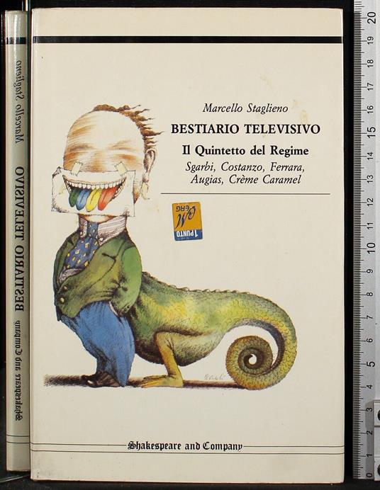 Bestiario televisivo - Marcello Staglieno - copertina