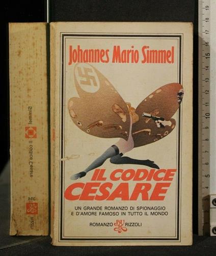 Il Codice Cesare - Johannes M. Simmel - copertina