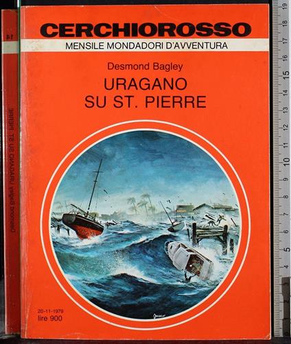 Uragano su St Pierre - Desmond Bagley - copertina