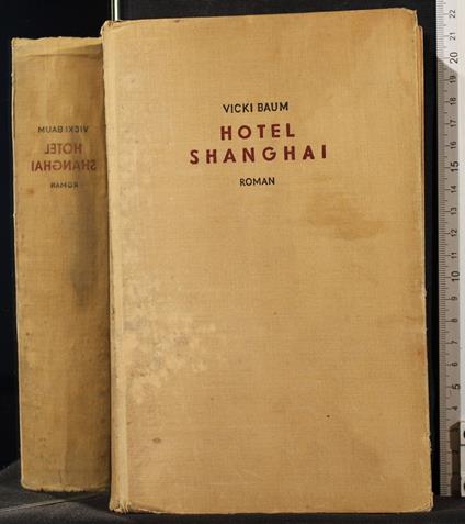 Hotel Shanghai - Vicki Baum - copertina