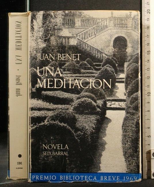 Una Meditacion - Juan Benet - copertina