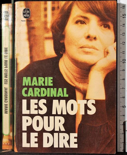 Les mots pour le dire - Marie Cardinal - copertina