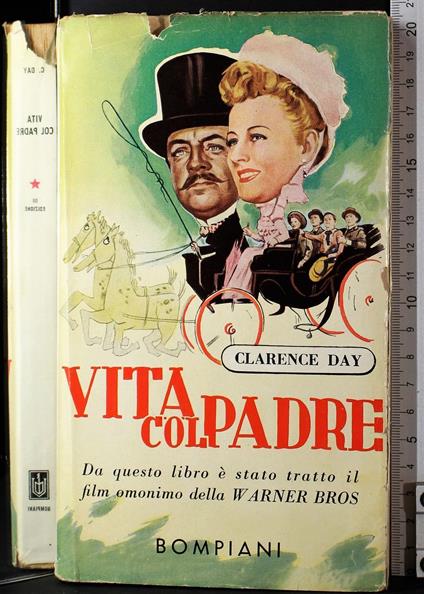 Vita col padre - Clarence Day - copertina