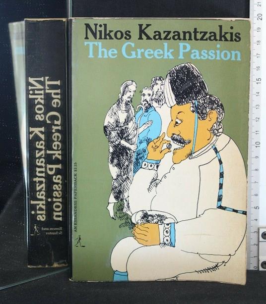 The Greek Passion - Nikos Kazantzakis - copertina