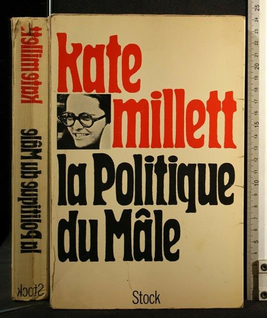 La Politique Du Male - Kate Millett - copertina