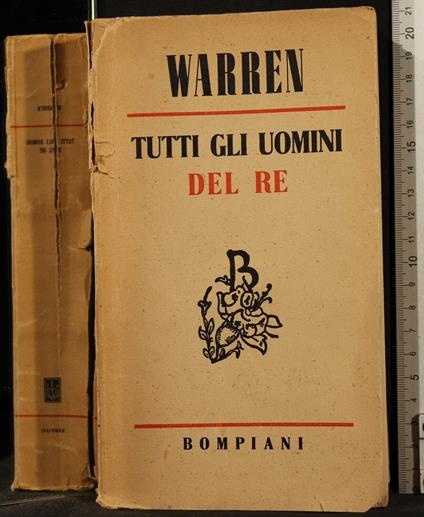 Tutti Gli Uomini Del - Robert Penn Warren - copertina