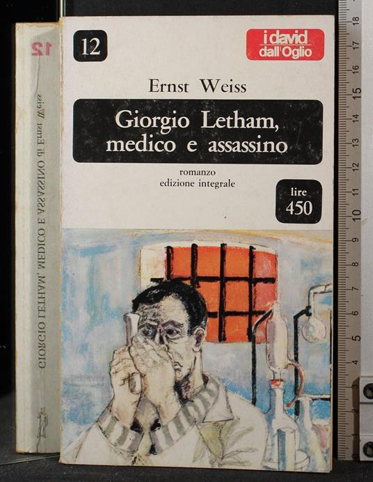 Giorgio Letham medico e assassino - Ernst Weiss - copertina