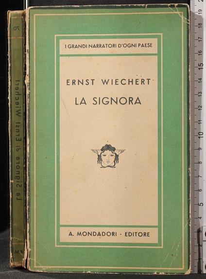 La signora - Ernst Wiechert - copertina